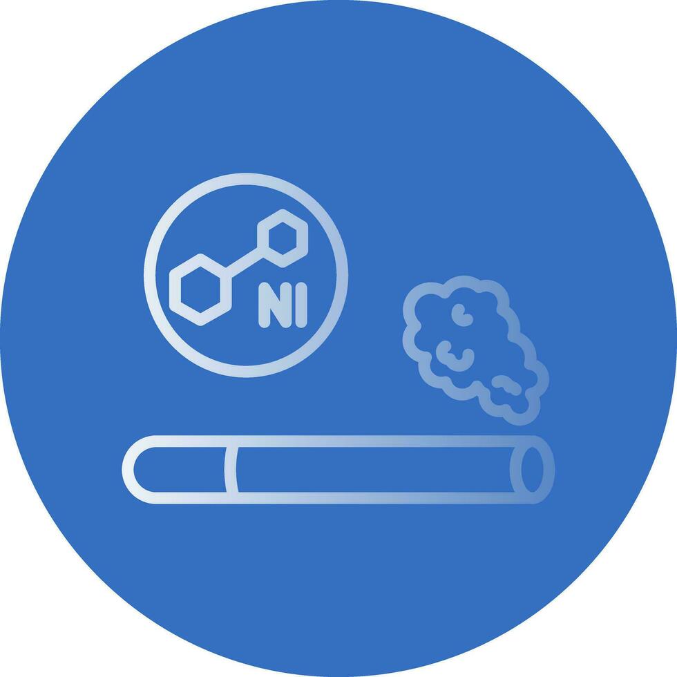 Nicotine Vector Icon Design