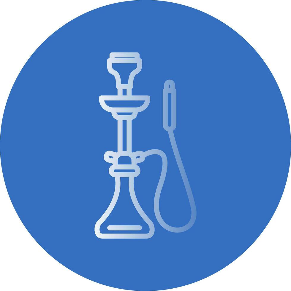 Hookah Vector Icon Design