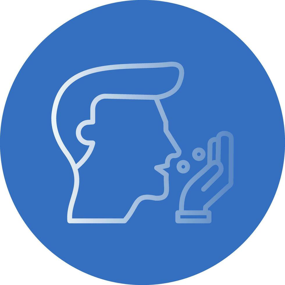 Cough Vector Icon Design