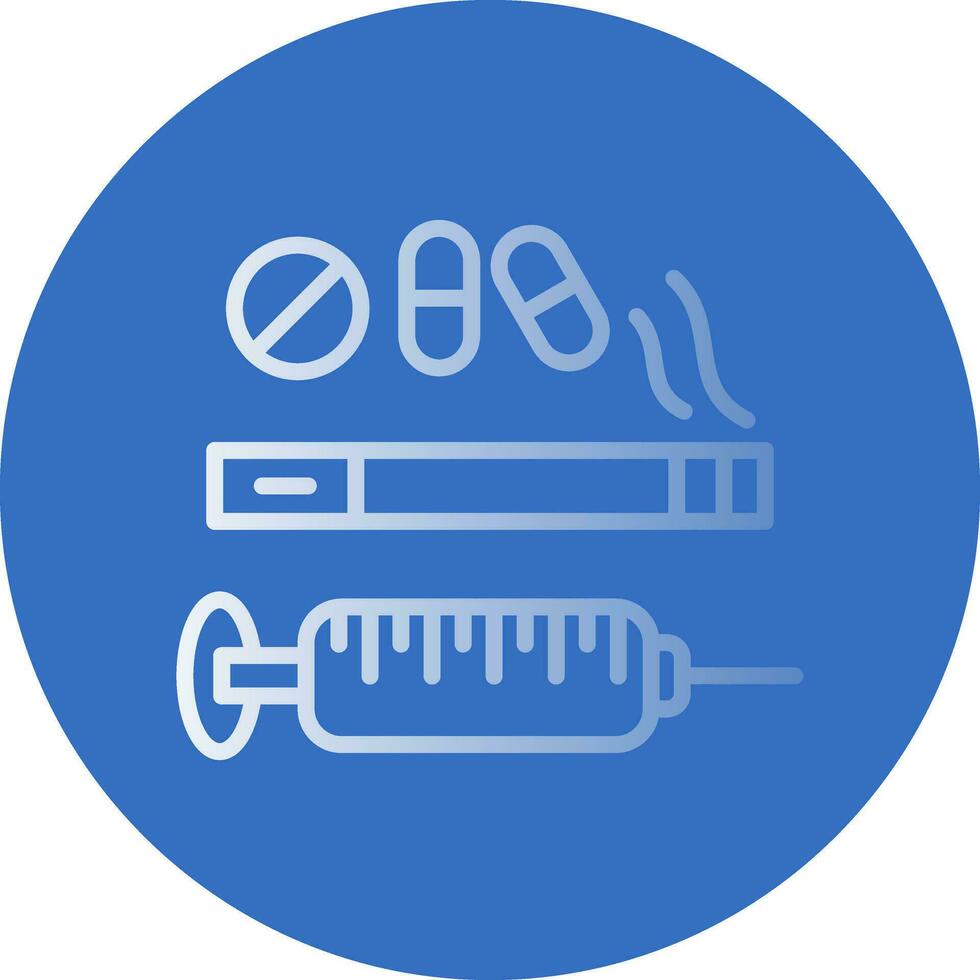 Adiction Vector Icon Design