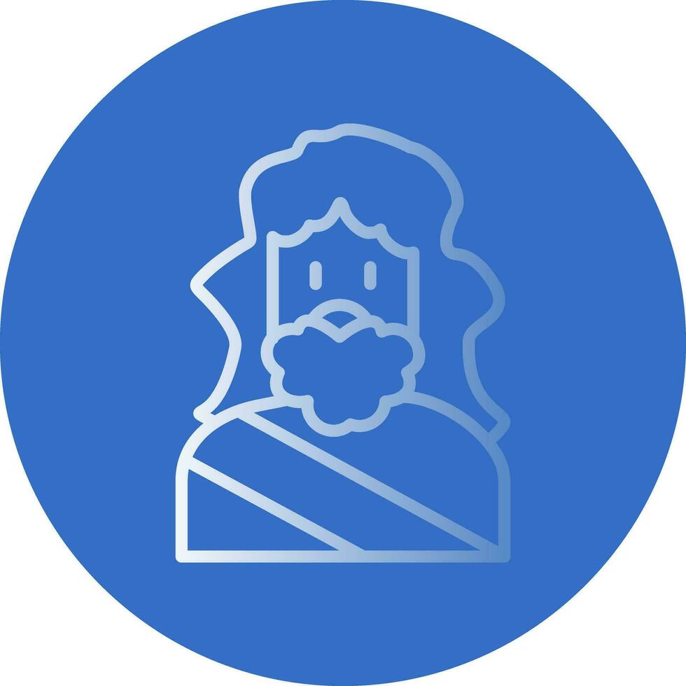 Zeus Vector Icon Design