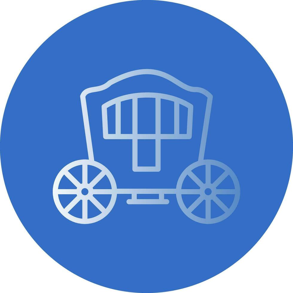 Carriage Vector Icon Design