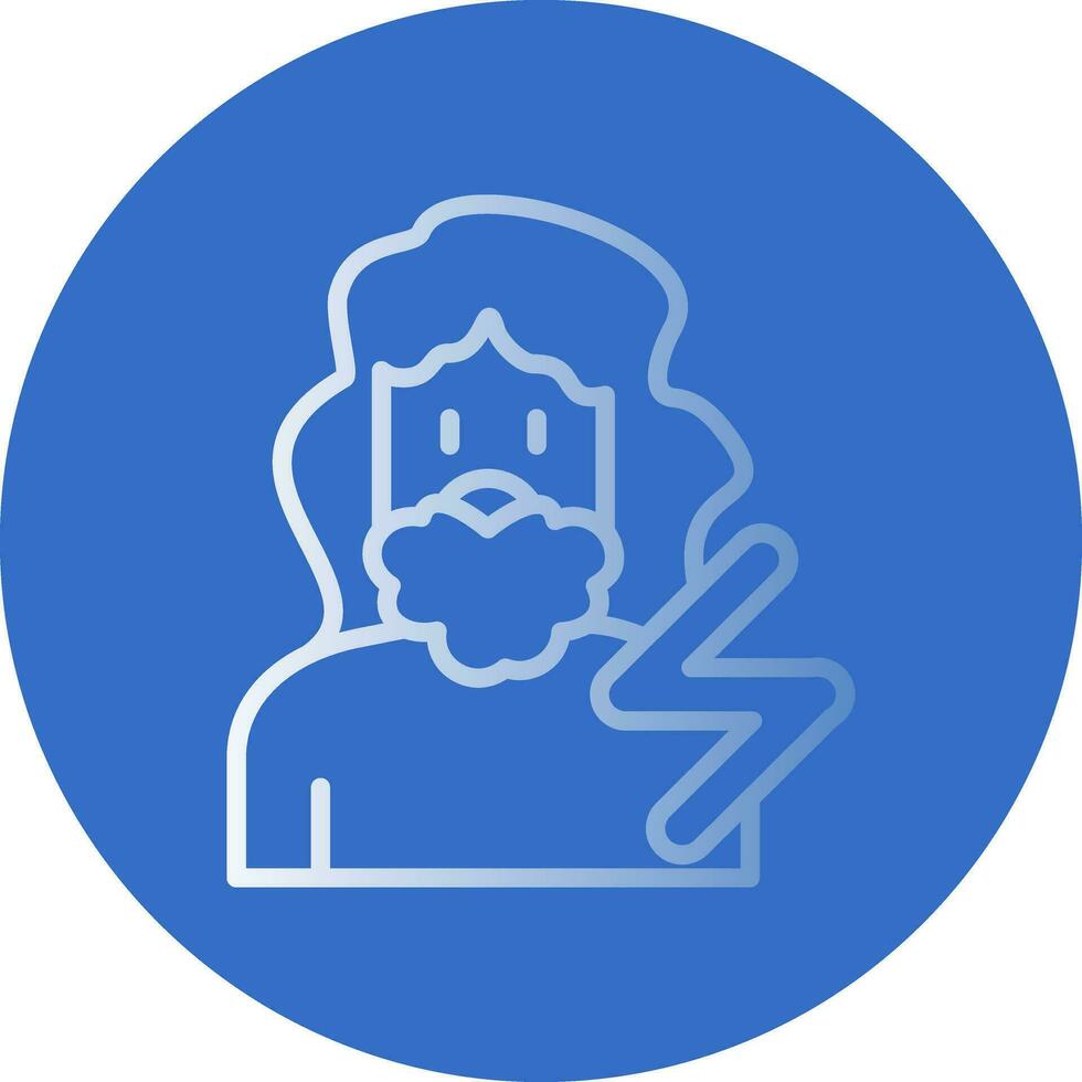 Zeus Vector Icon Design