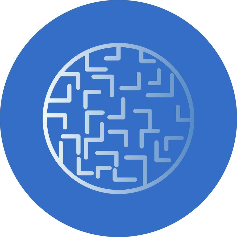 Labyrinth Vector Icon Design