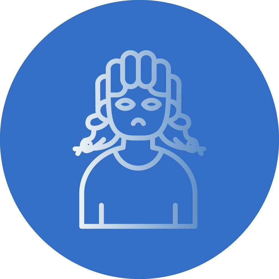 Medusa Vector Icon Design