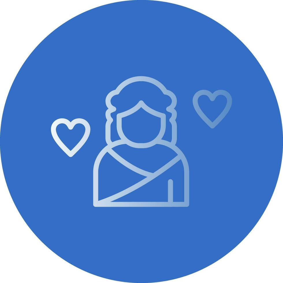 Aphrodite Vector Icon Design