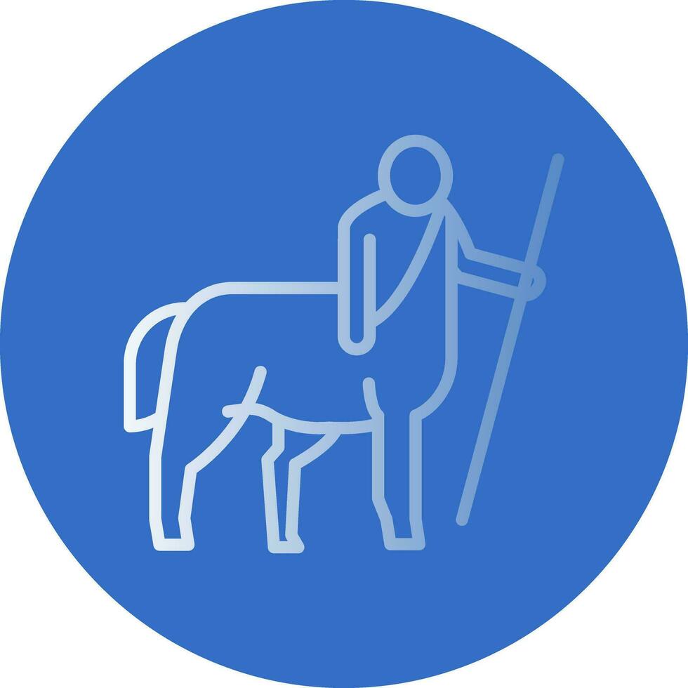 Centaur Vector Icon Design