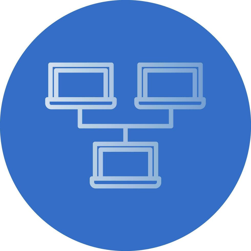 Local network Vector Icon Design