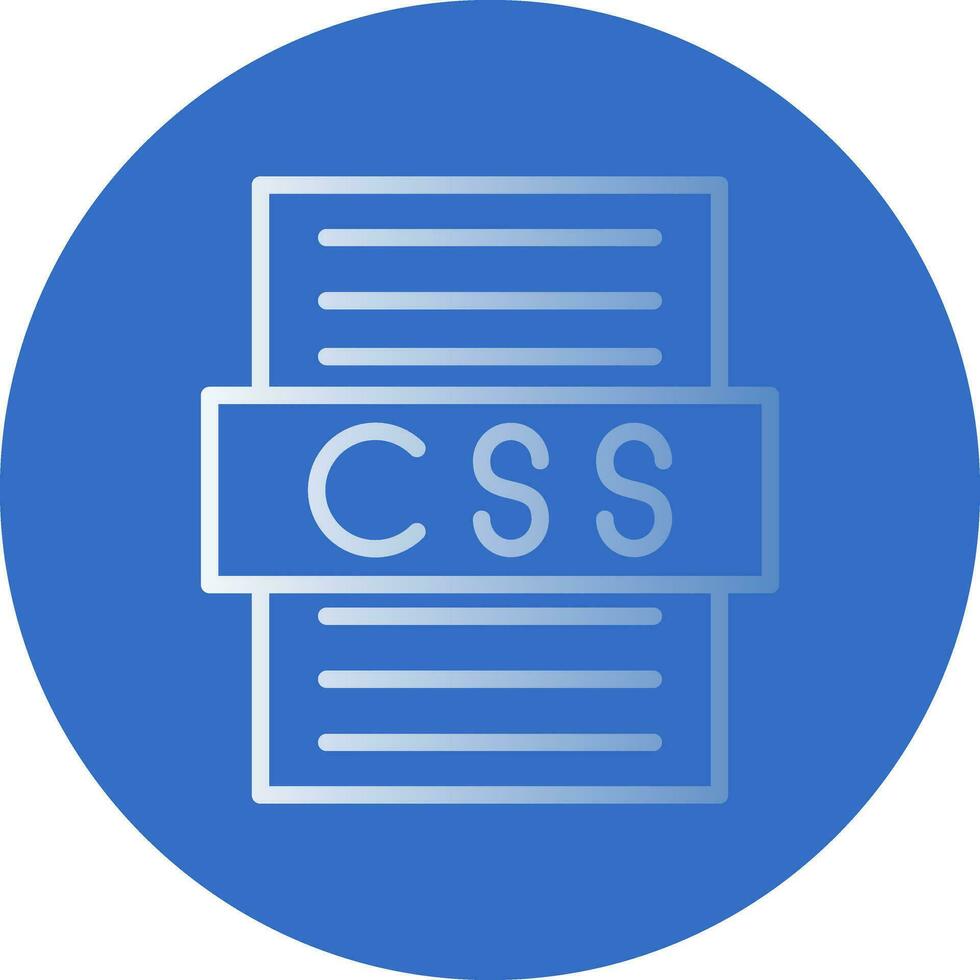 Css file Vector Icon Design