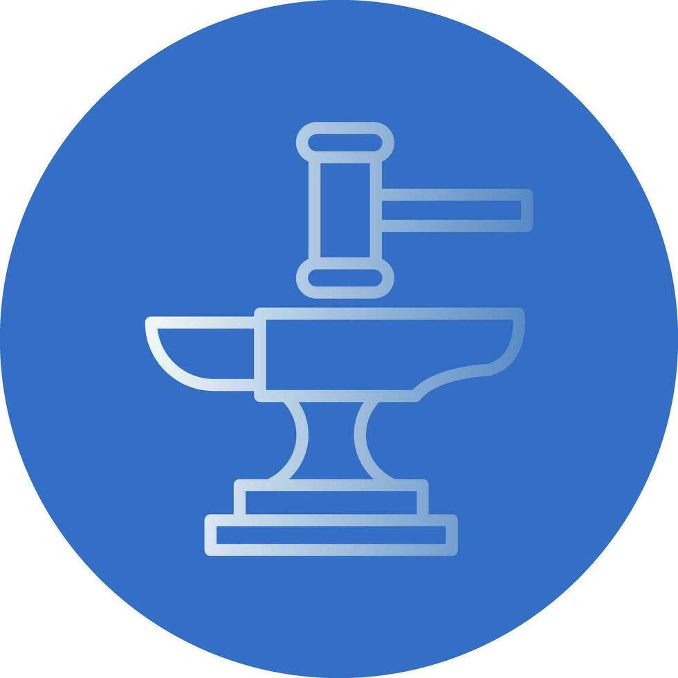 Anvil Vector Icon Design