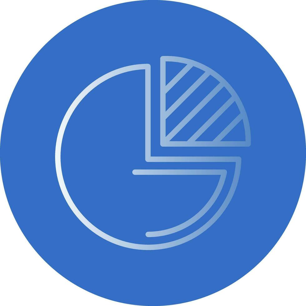 diseño de icono de vector de gráfico circular