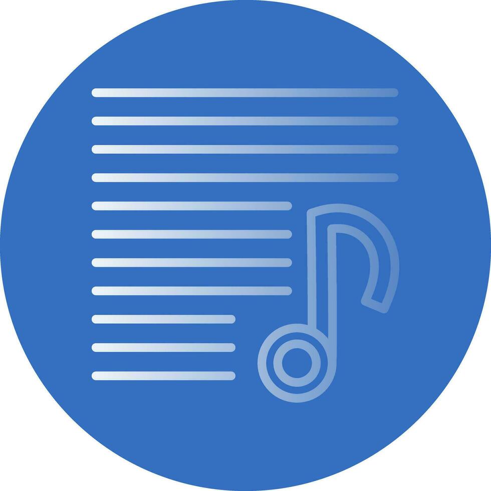 Playlist Vector Icon Design