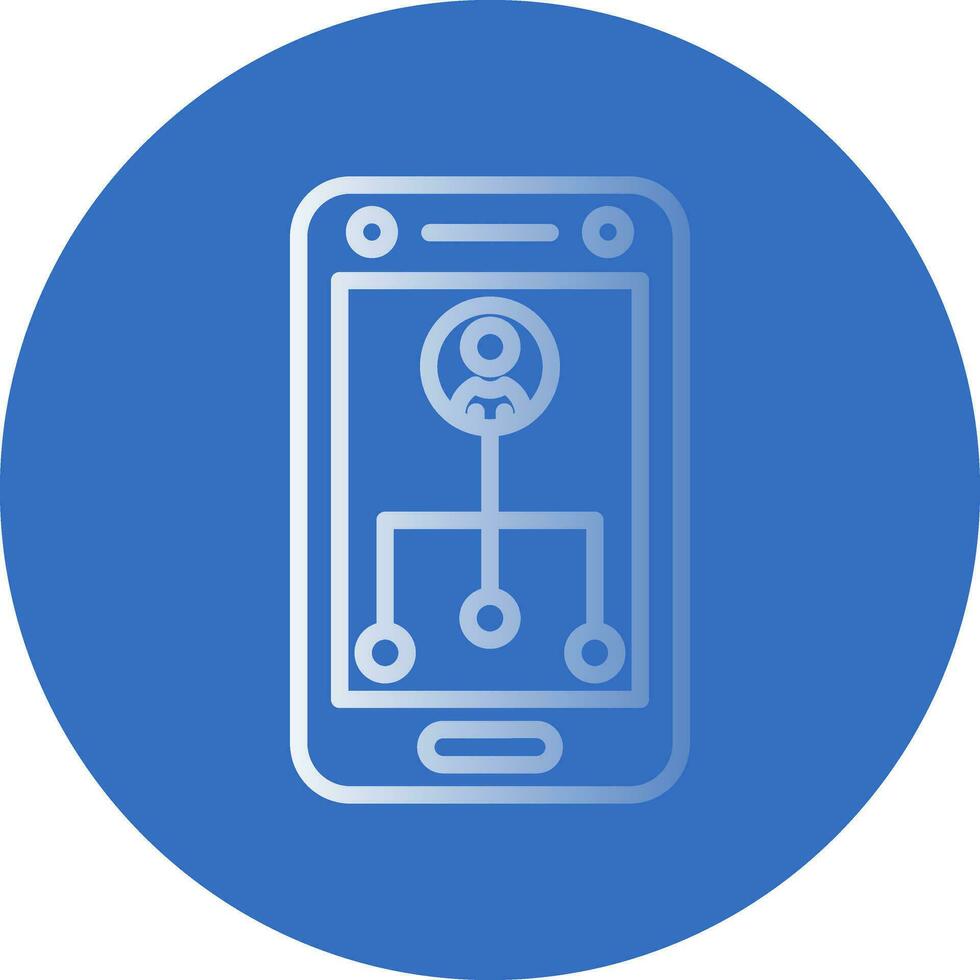 Interactions Vector Icon Design