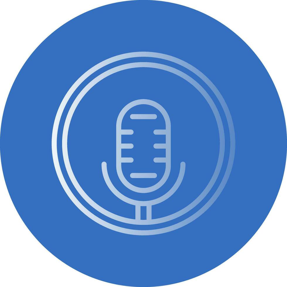 Podcast Vector Icon Design