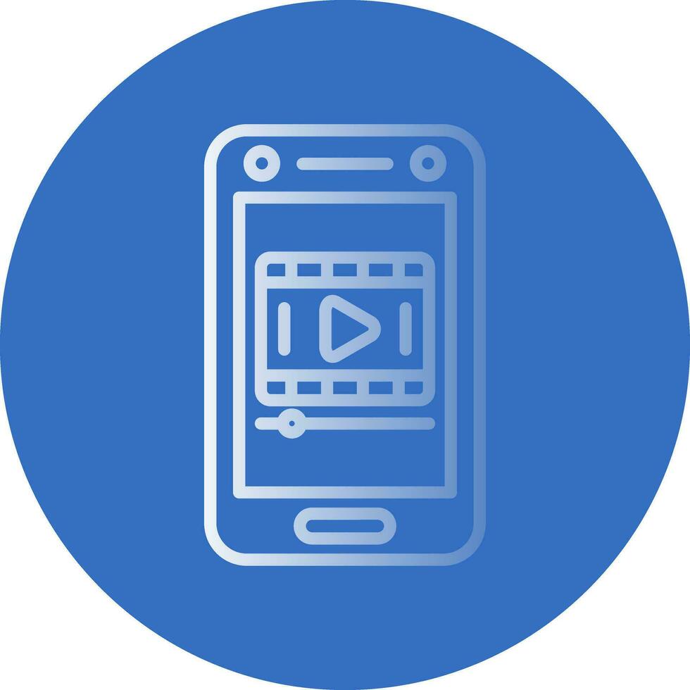 Video Vector Icon Design