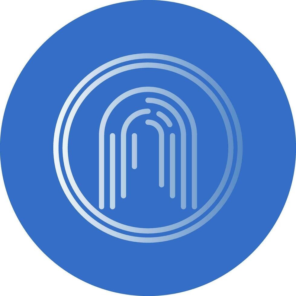 Finger print Vector Icon Design
