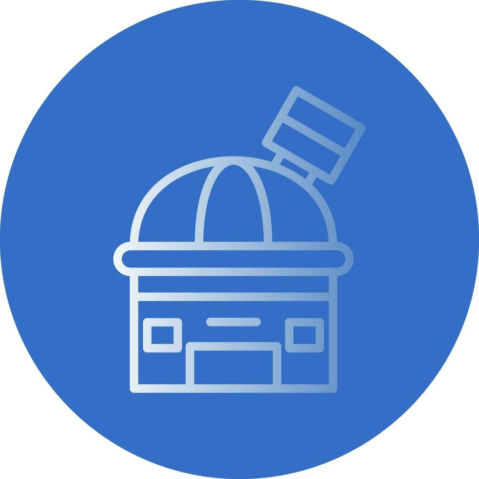 Observatory Vector Icon Design