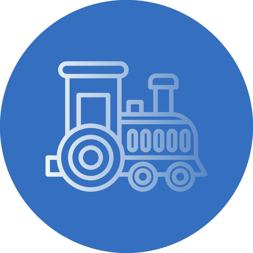 Toy train Vector Icon Design