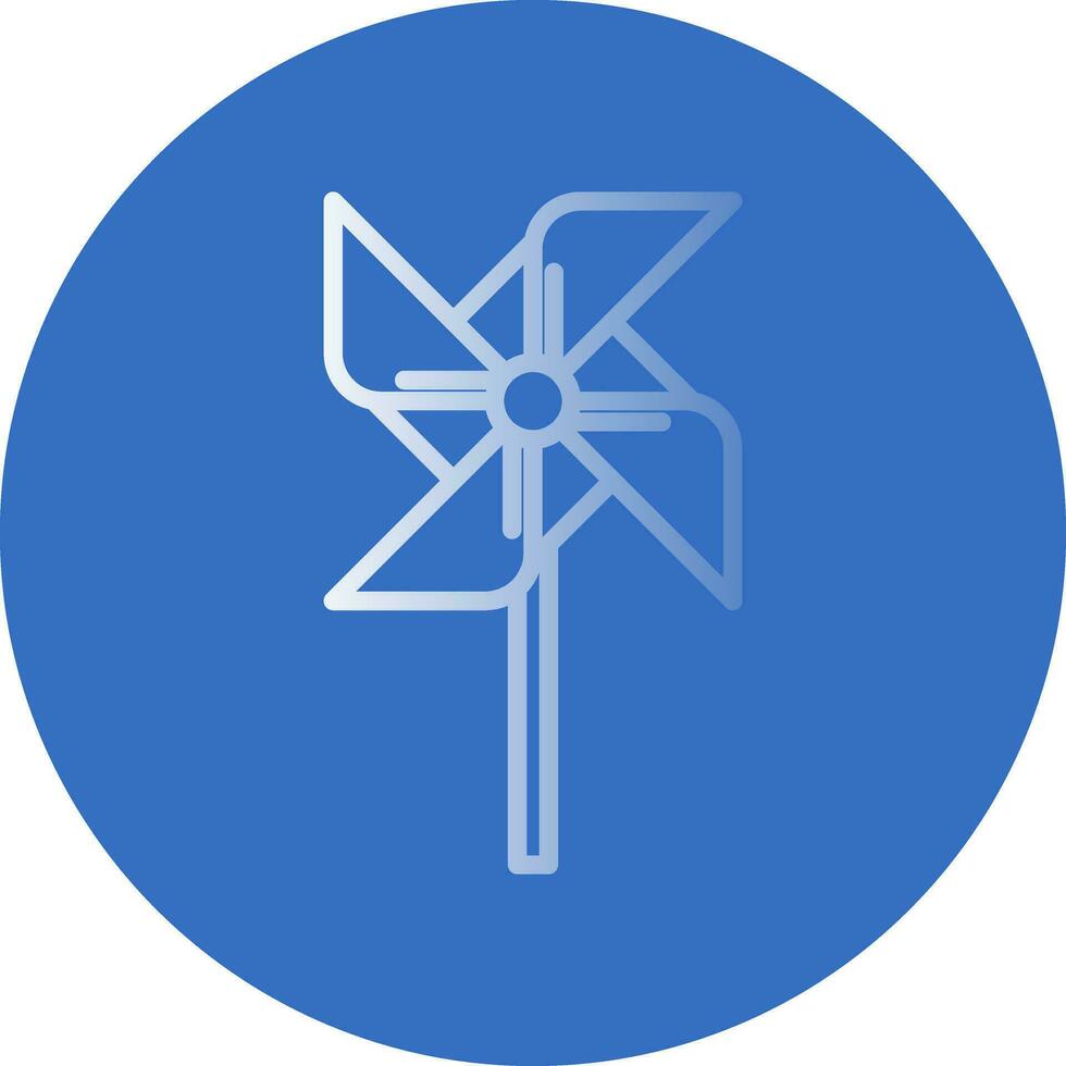 Pinwheel Vector Icon Design