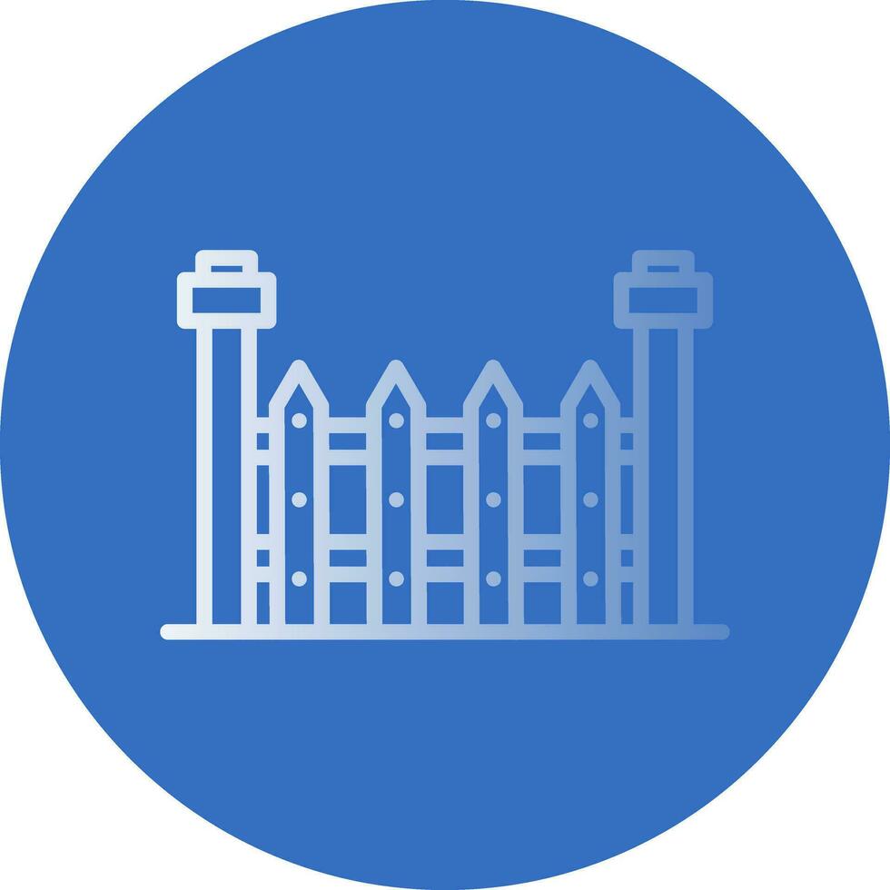 Fence Vector Icon Design