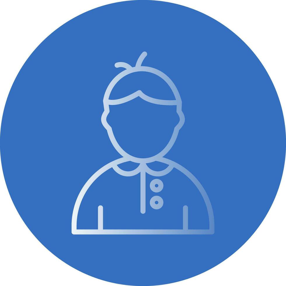 Kid Vector Icon Design