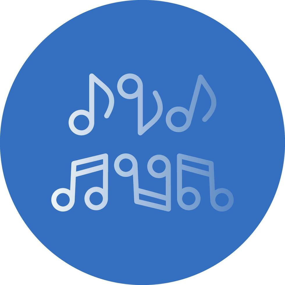 Musical note Vector Icon Design