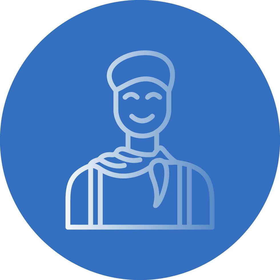 Mime Vector Icon Design