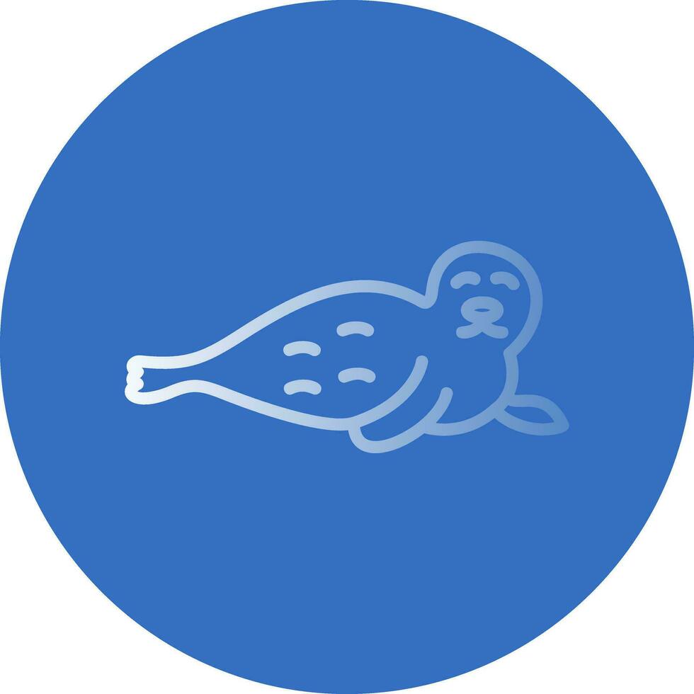 Seal Vector Icon Design