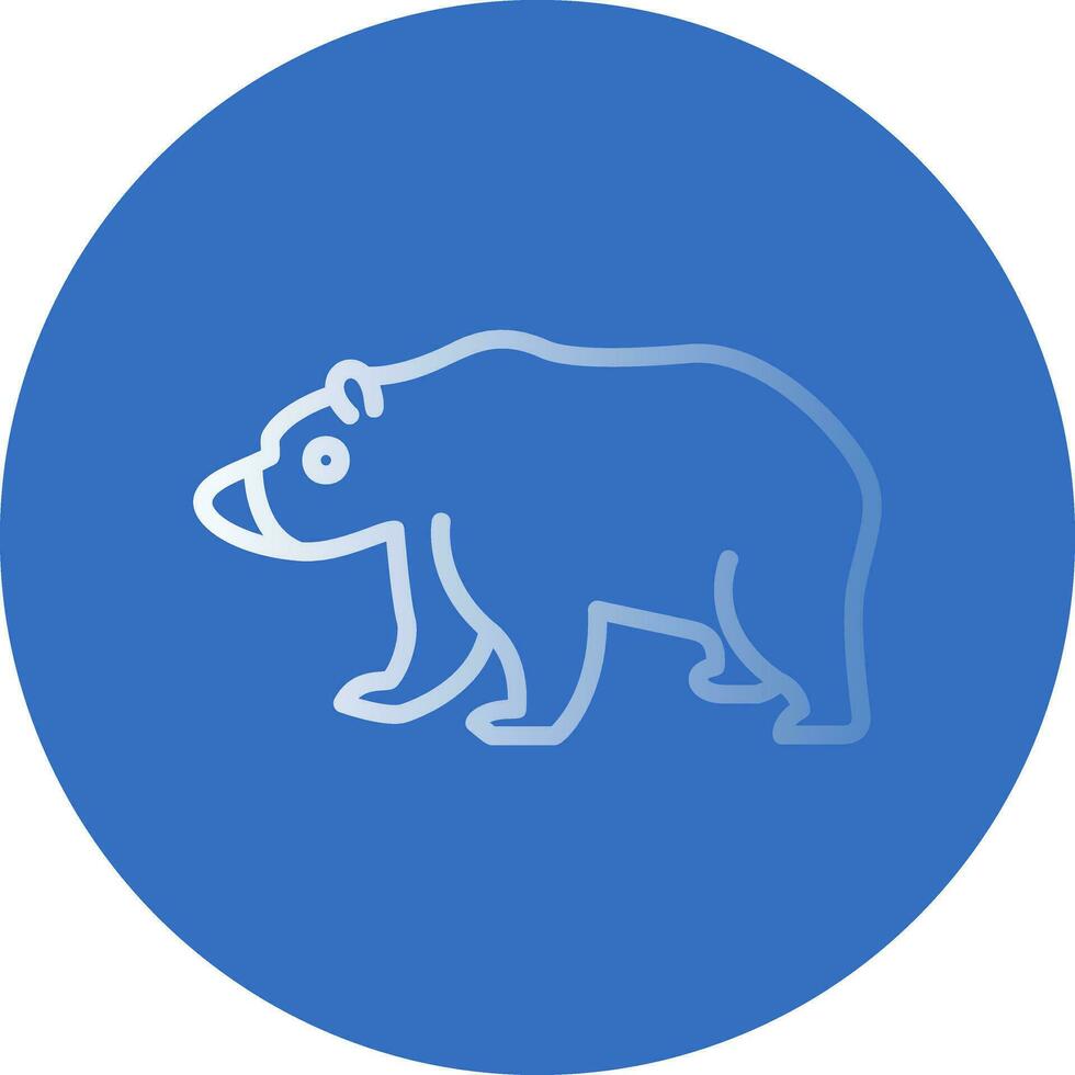 Bear Vector Icon Design