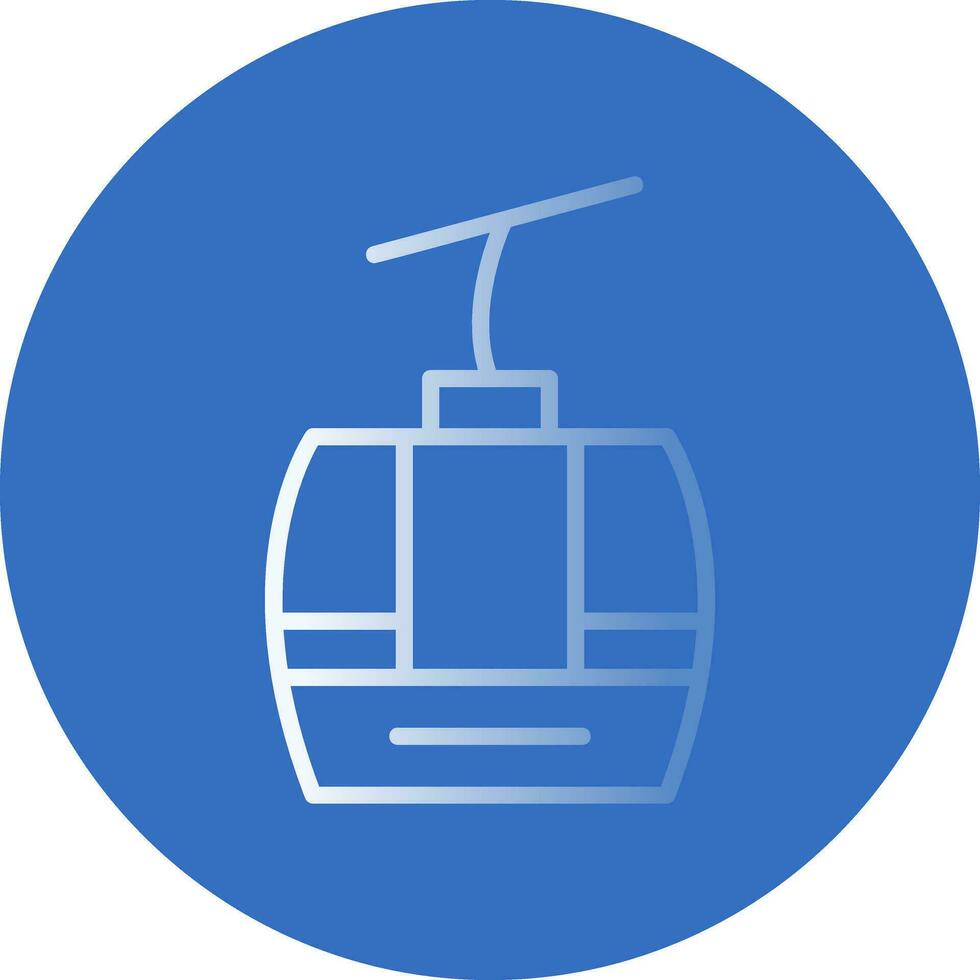 Gondola Vector Icon Design