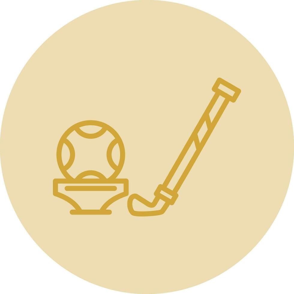 golf club vector icono diseño