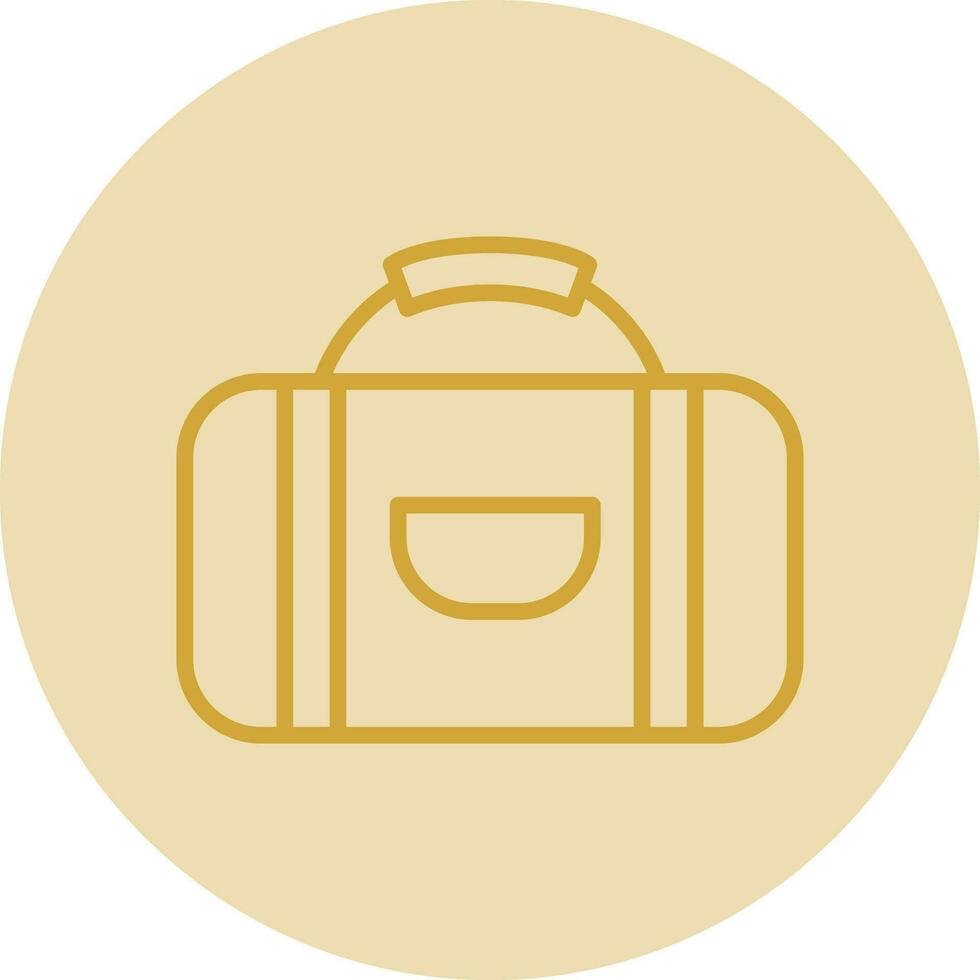 Sport bag Vector Icon Design