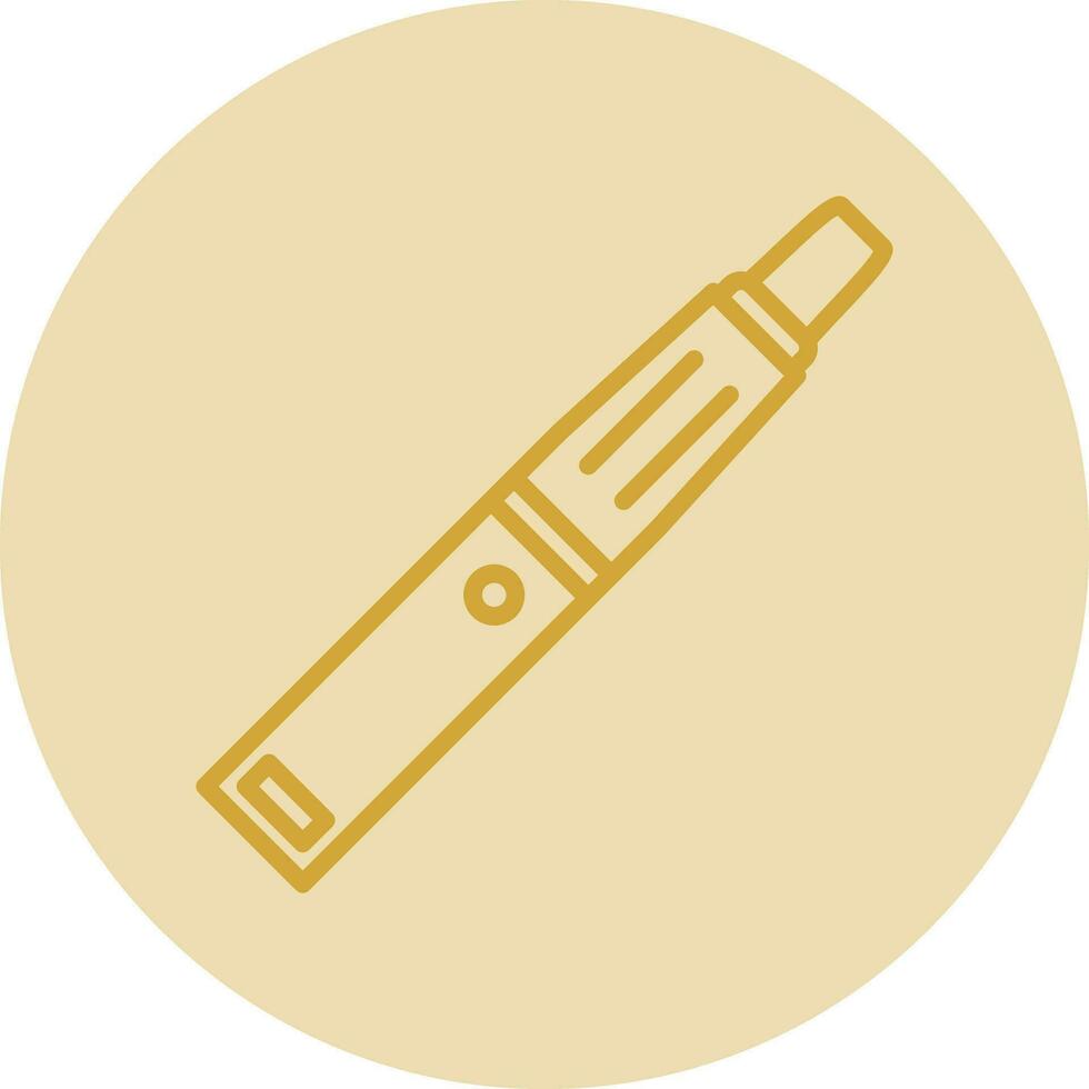 Electronic cigarette Vector Icon Design