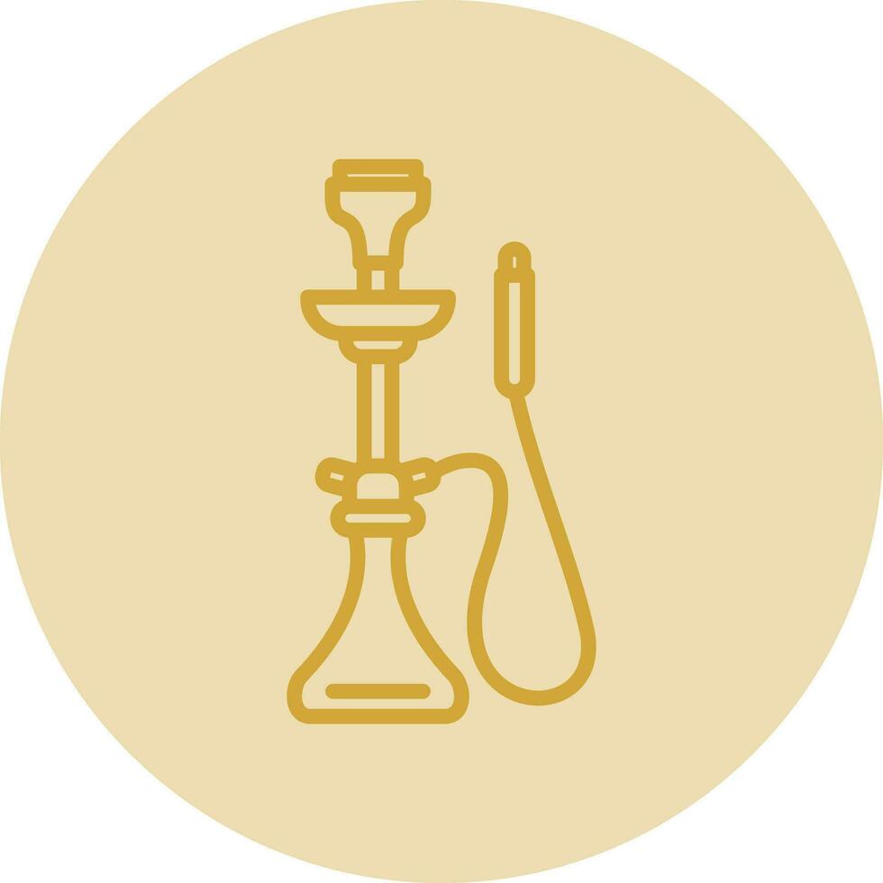 Hookah Vector Icon Design