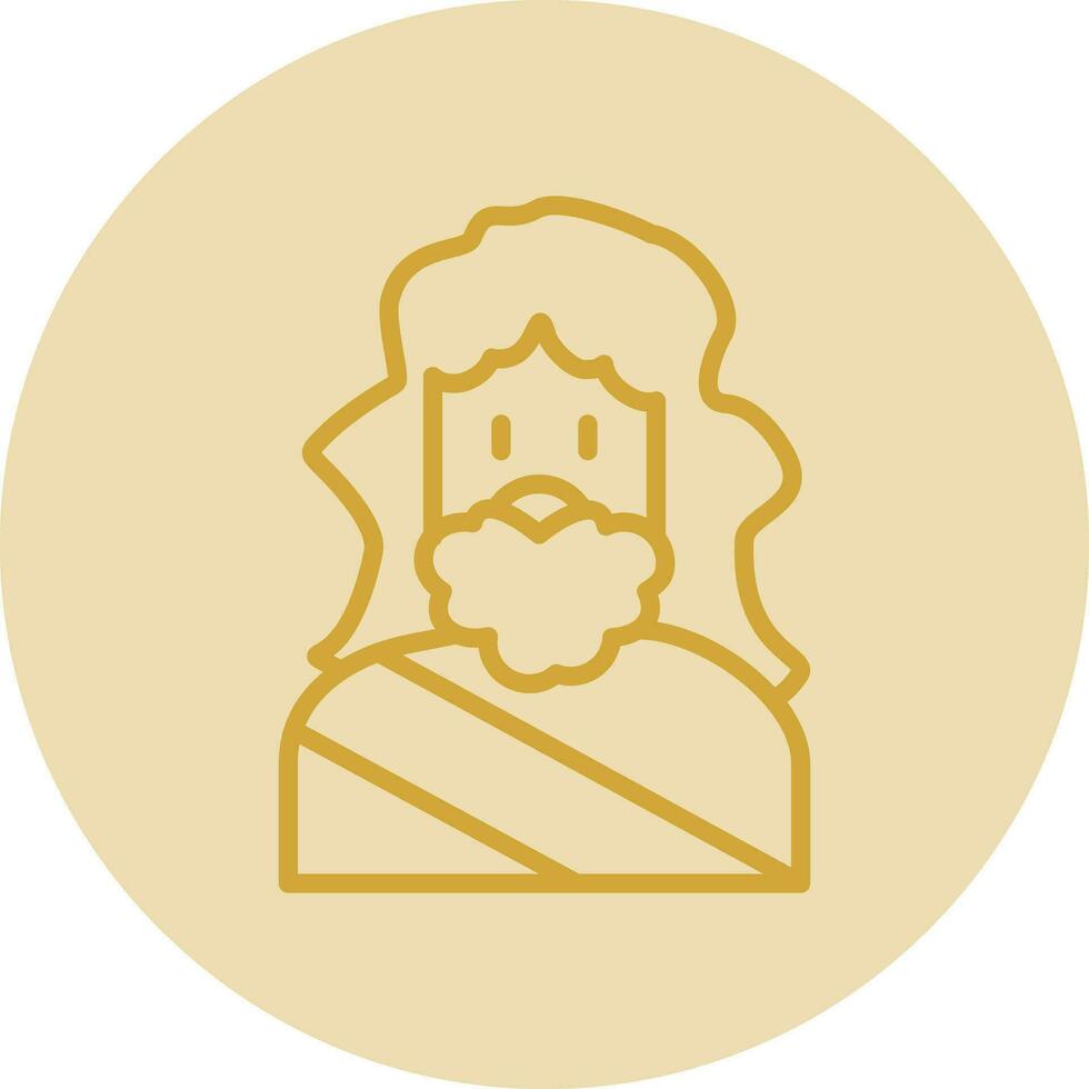 Zeus Vector Icon Design