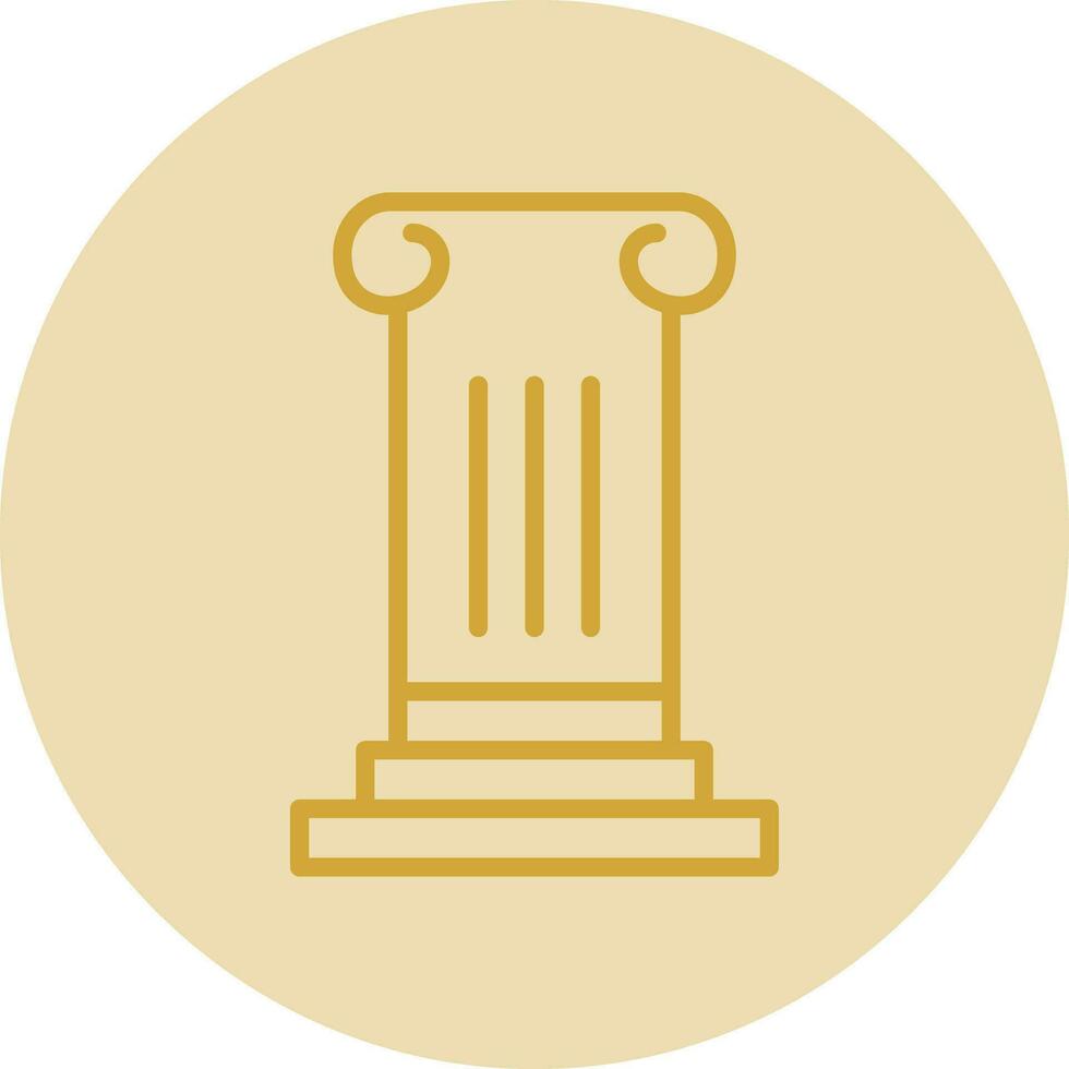 diseño de icono de vector de columna