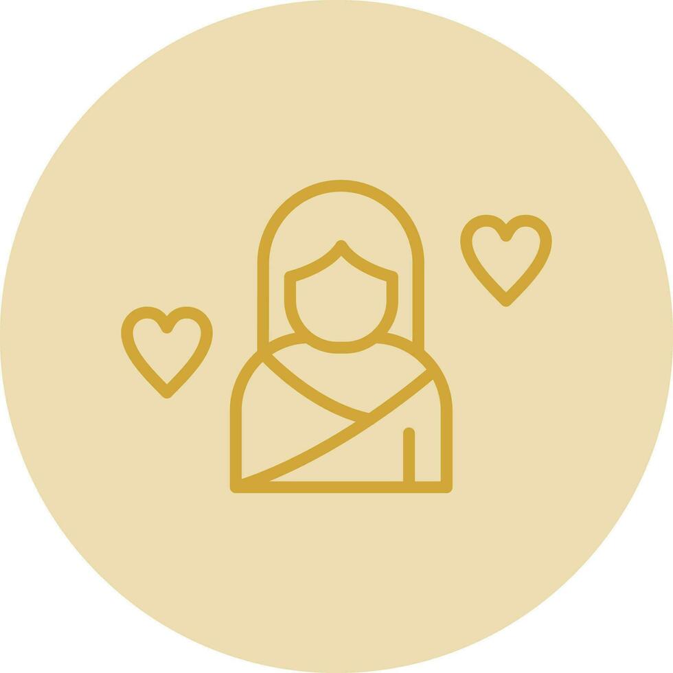 Aphrodite Vector Icon Design