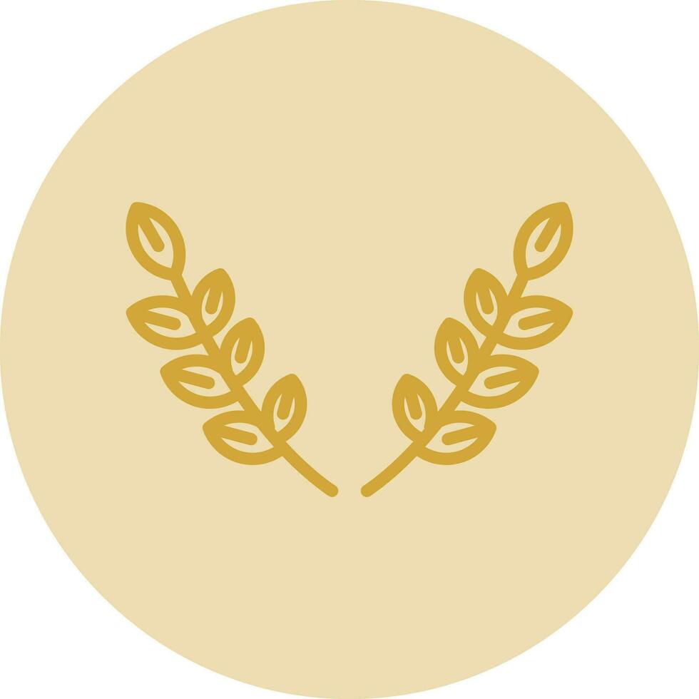 Laurel Vector Icon Design