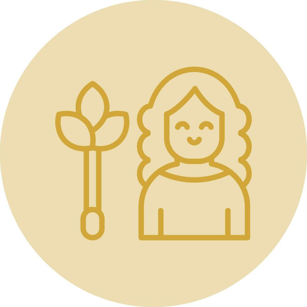 Hera Vector Icon Design