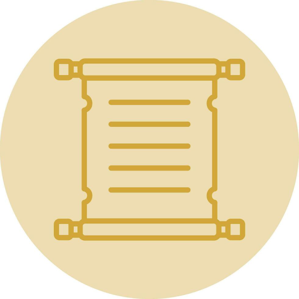 Parchment Vector Icon Design