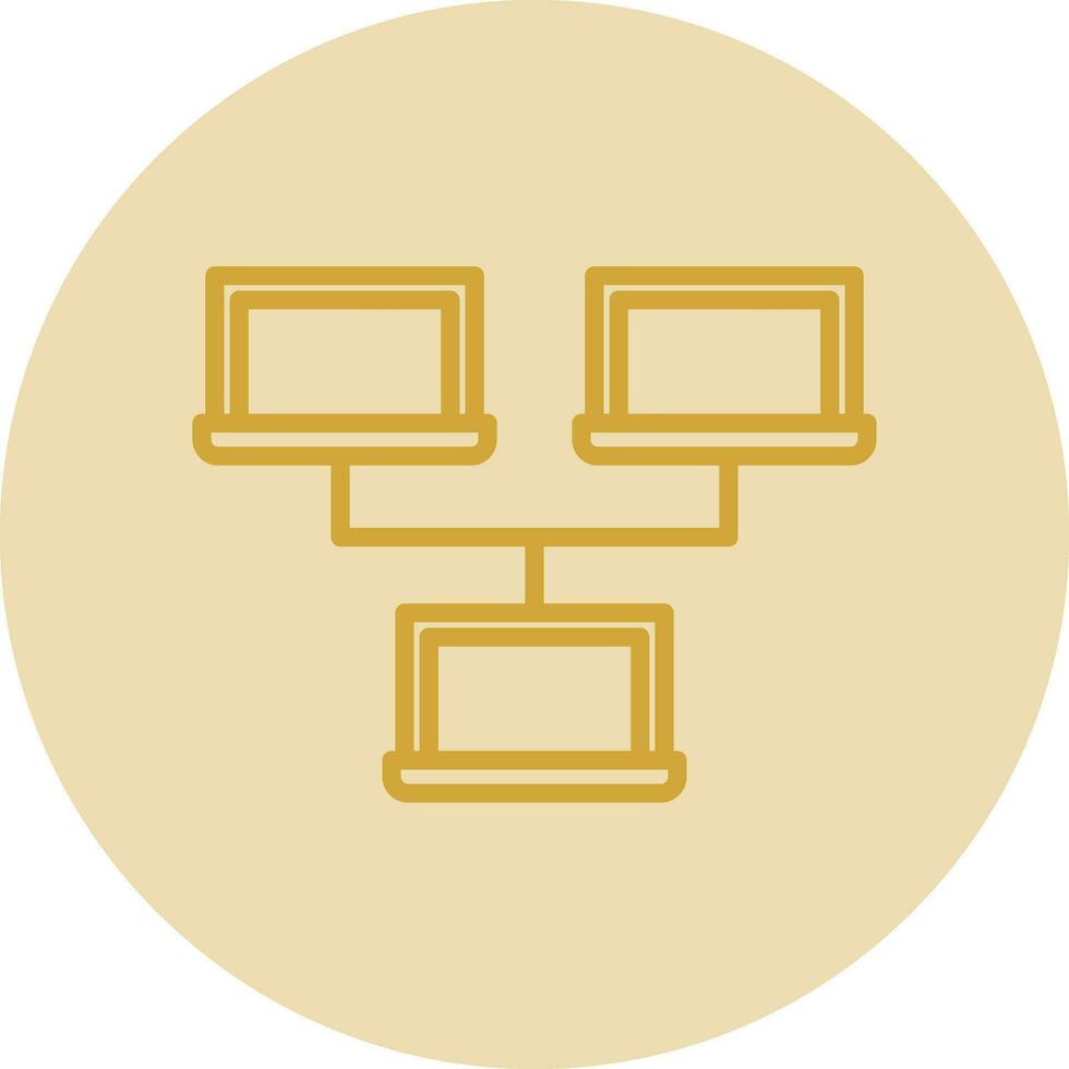 Local network Vector Icon Design