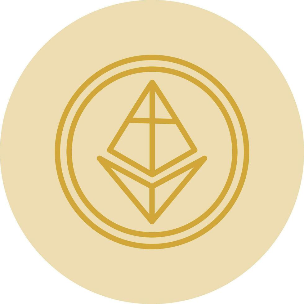 Ethereum Vector Icon Design