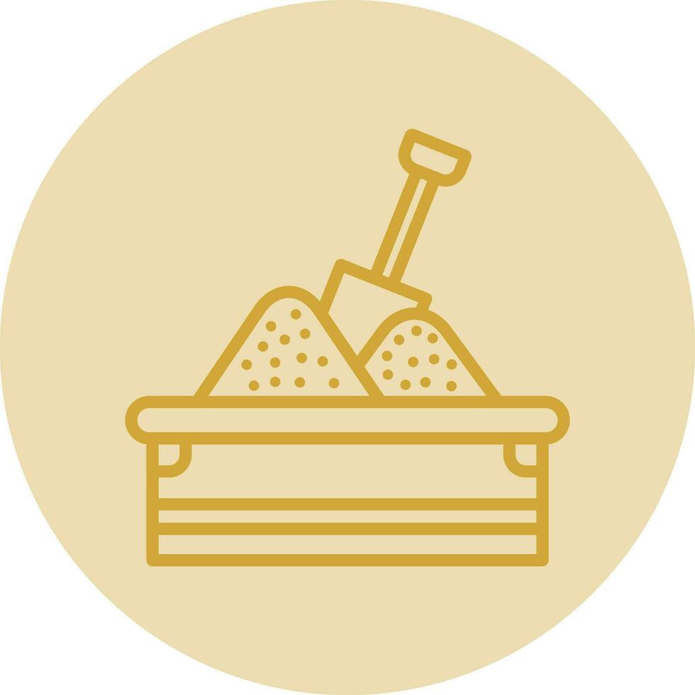 Sandbox Vector Icon Design