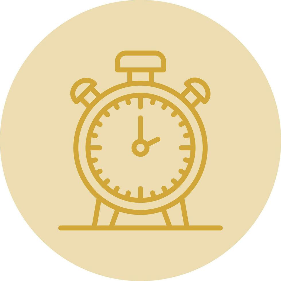 Alarm clock Vector Icon Design