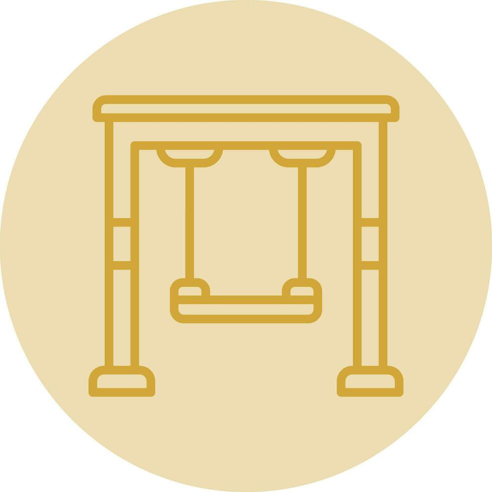 Swing Vector Icon Design