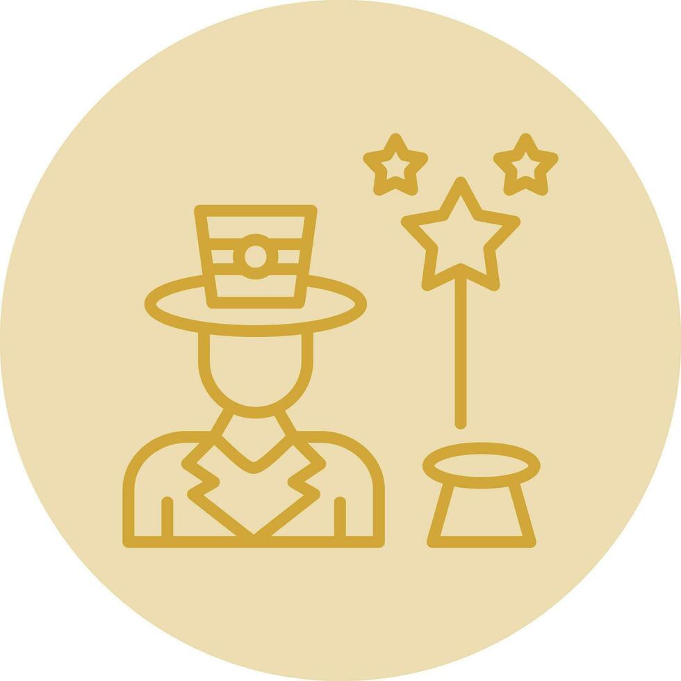 Magician Vector Icon Design