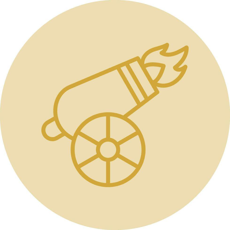 Cannon Vector Icon Design