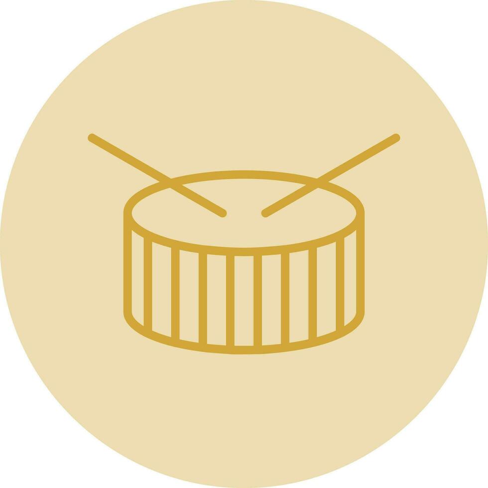 Drum Vector Icon Design