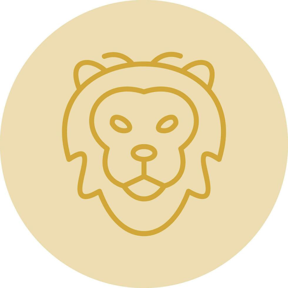 Lion Vector Icon Design