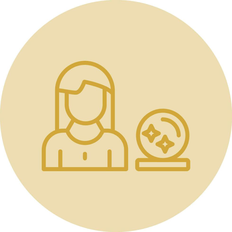 Fortune teller Vector Icon Design